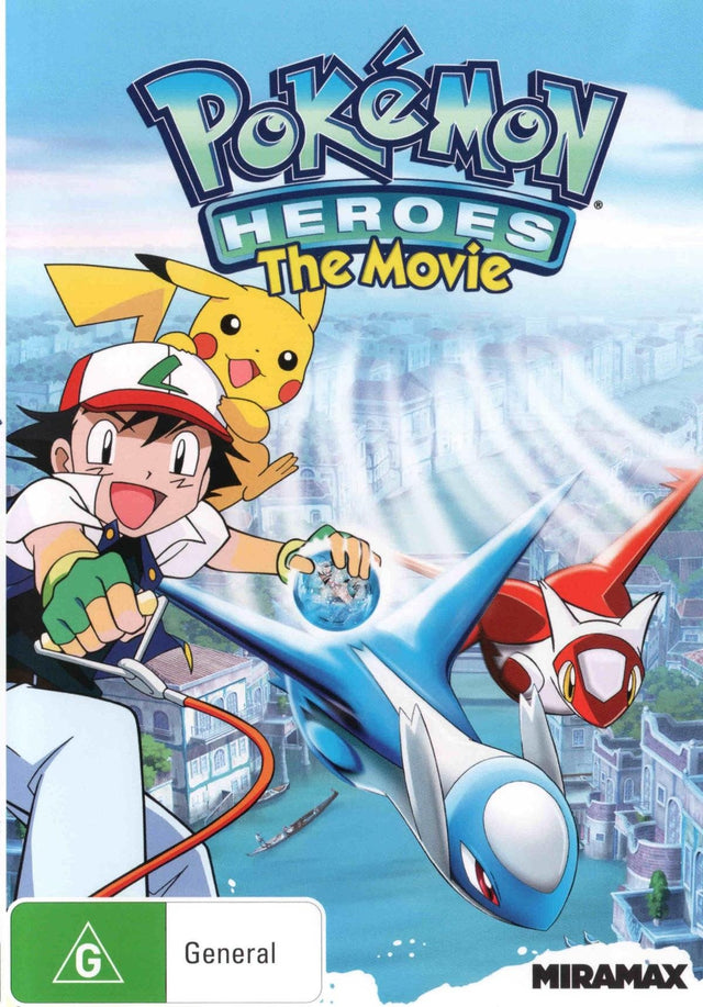 Pokemon Heroes The Movie DVD