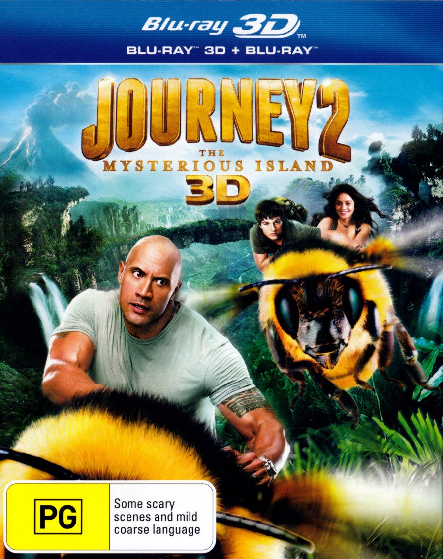 Journey 2 The Mysterious Island Blu-ray 3D