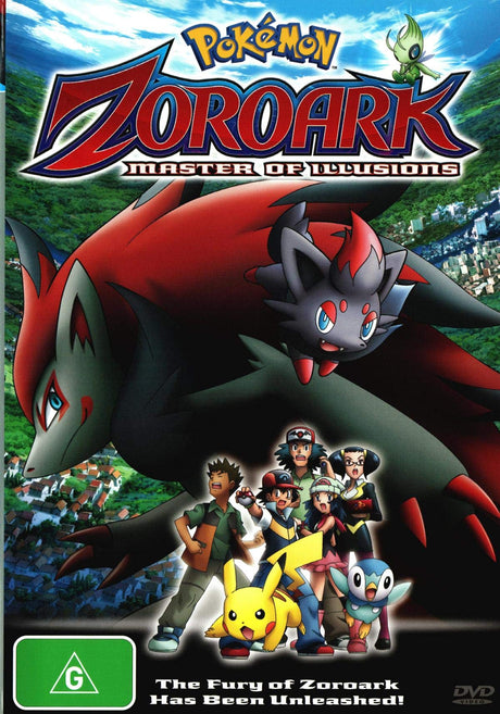 Pokemon Movie 13 Zoroark & The Master Of Illusion DVD