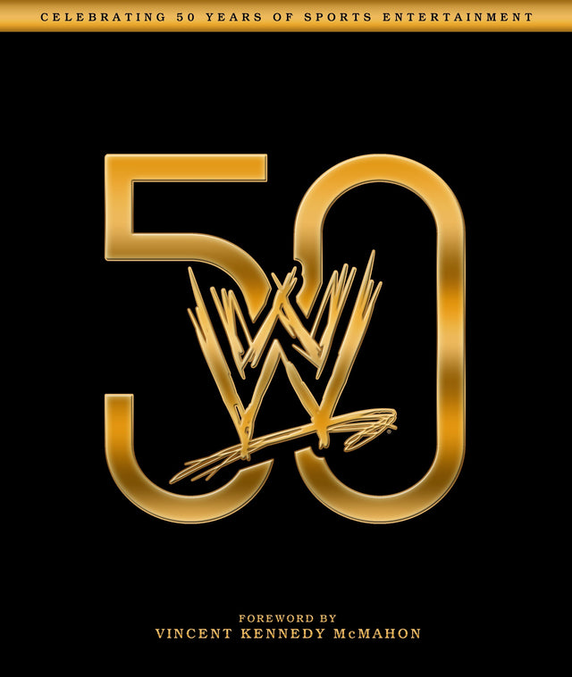 Wwe: 50 Hardcover Book