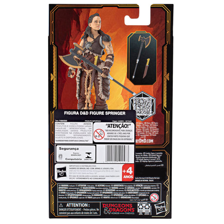Dungeons and Dragons Honor Among Thieves Golden Archive Holga Action Figure