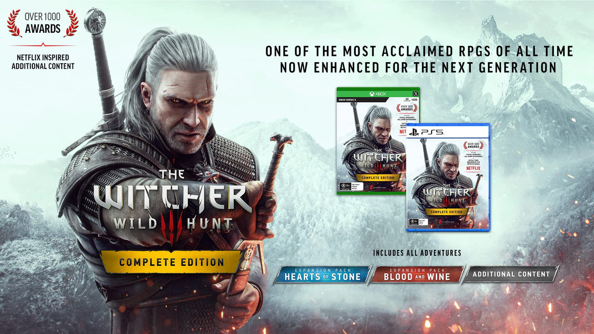 The Witcher 3: Wild Hunt Complete Edition - PlayStation 5 PS5 Game Brand New Sealed - Trippy Trades 