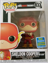 Big Bang Theory Sheldon Cooper as The Flash #833 Pop Vinyl Figure