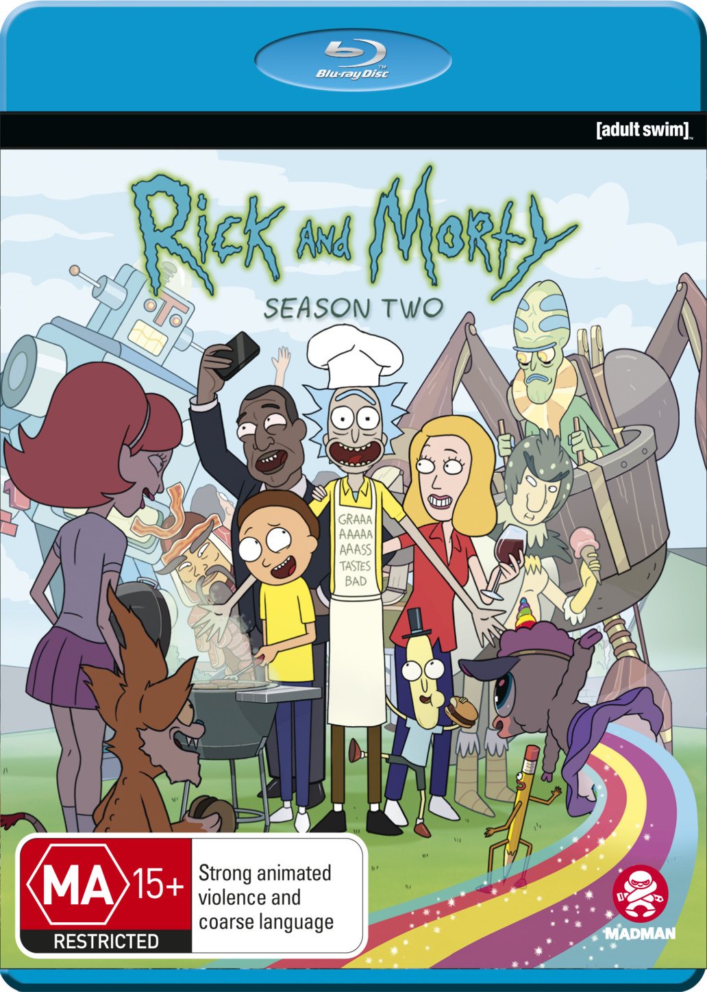 Rick And Morty Season 2 Blu-ray