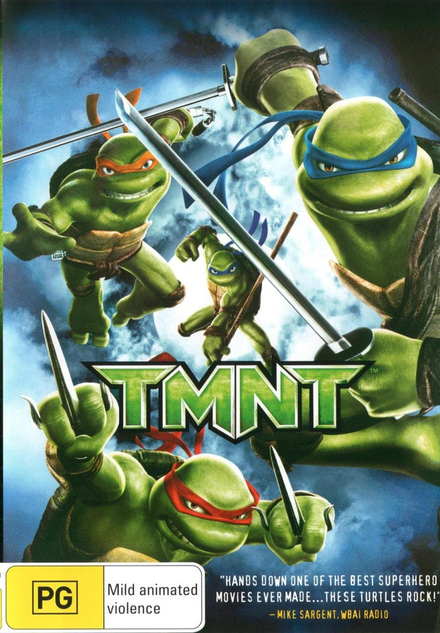 Teenage Mutant Ninja Turtles TMNT DVD