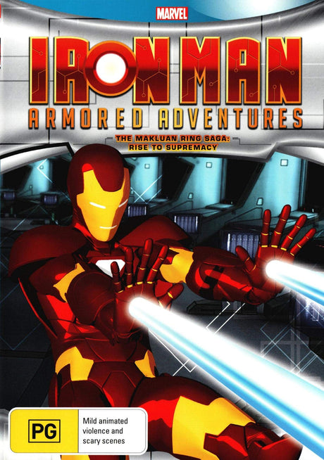 Iron Man Armored Adventures The Makluan Ring Saga Rise to Supremacy DVD