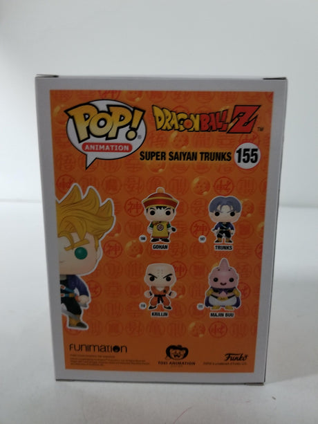 Dragonball Z Super Saiyan Trunks #155 Pop Vinyl Figure