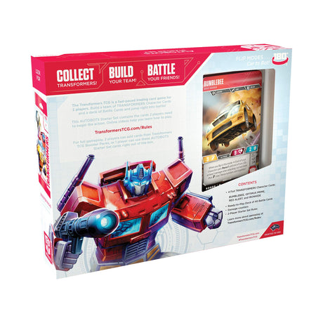 Transformers Autobots Starter Set Trading Card Game Box