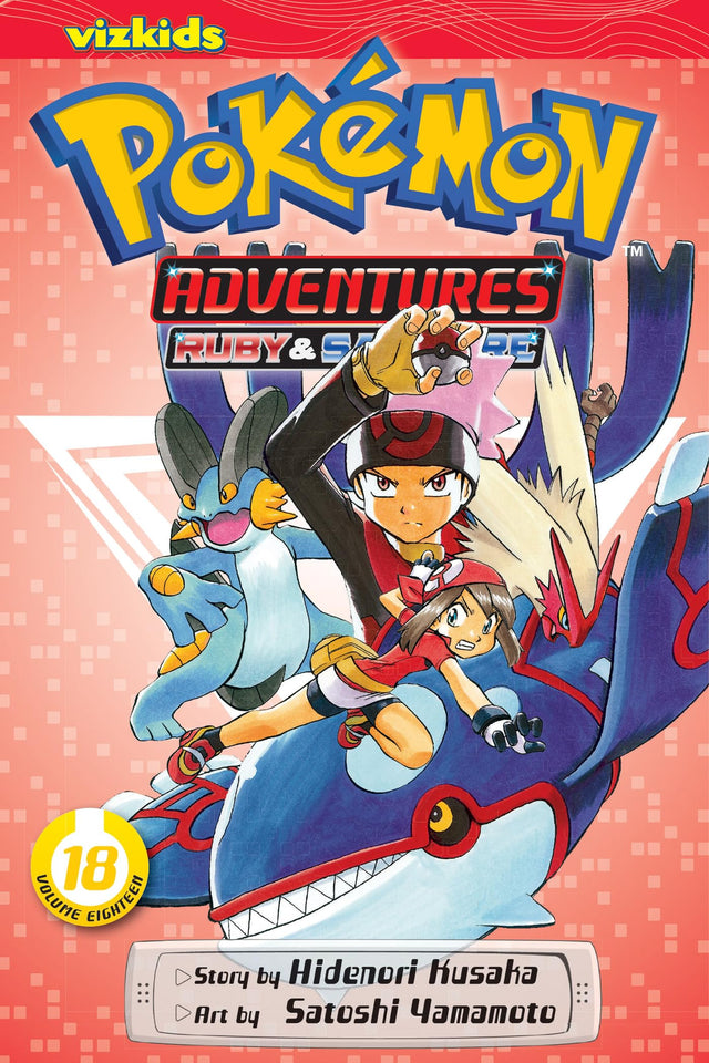 Pokemon Adventures Ruby and Sapphire Vol. 18 Paperback Book