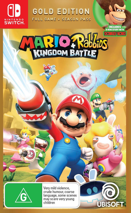 Mario + Rabbids Kingdom Battle Gold Nintendo Switch Game