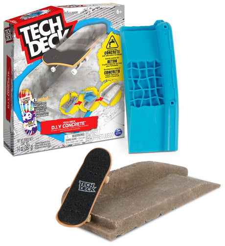 Tech Deck DIY Concrete Reusable Modeling Playset