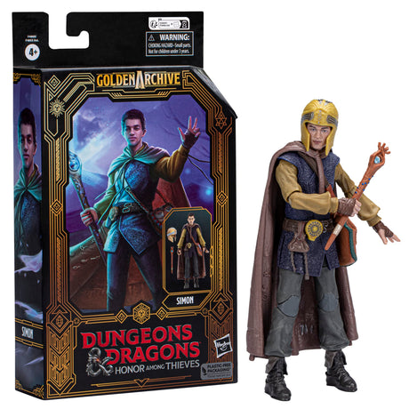 Dungeons and Dragons Honor Among Thieves Golden Archive Simon Action Figure