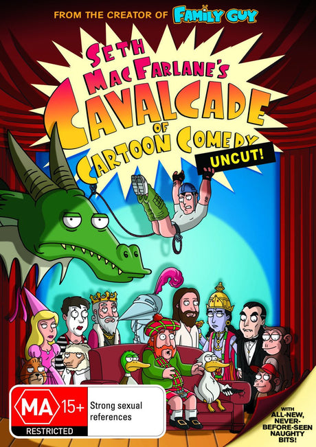 Cavalcade of Cartoon Comedy Seth McFarlane's Uncut Blu-ray
