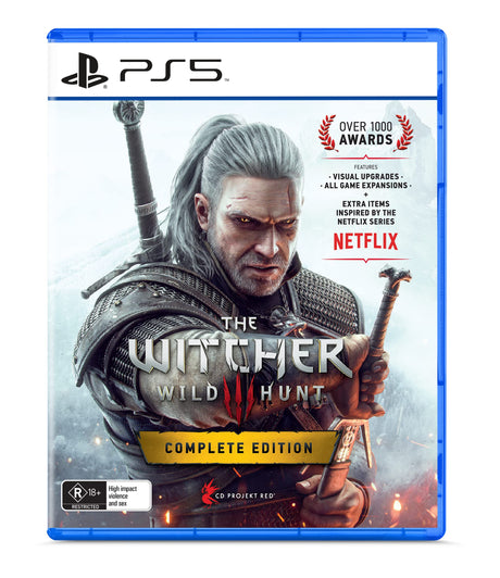 The Witcher 3: Wild Hunt Complete Edition - PlayStation 5 PS5 Game Brand New Sealed