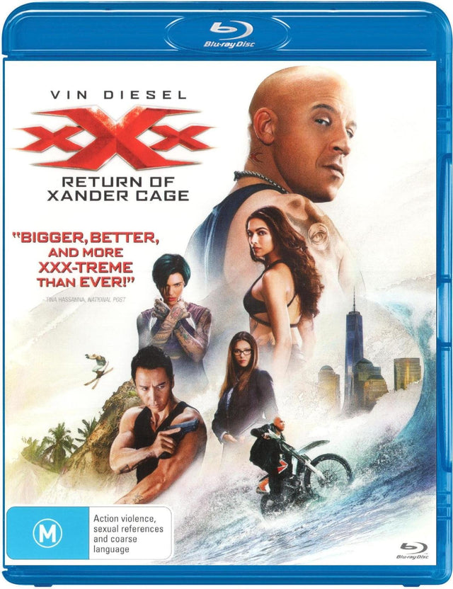 xXx The Return of Xander Cage Blu-ray