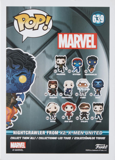 Nightcrawler Marvel #639 Funko Pop Vinyl Figure