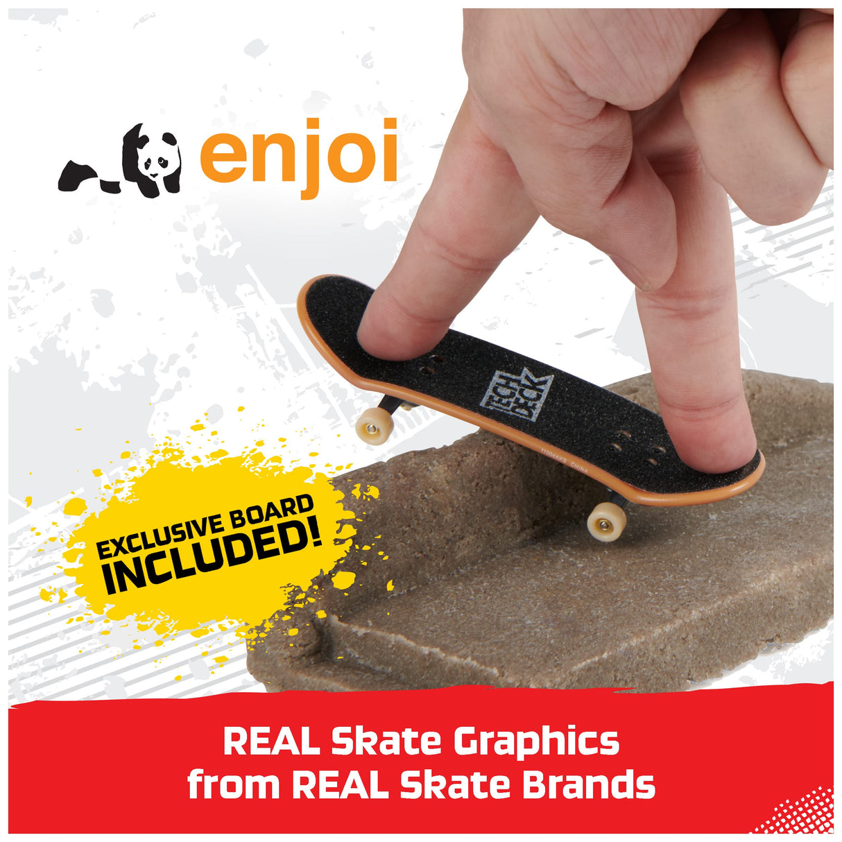 Tech Deck DIY Concrete Reusable Modeling Playset