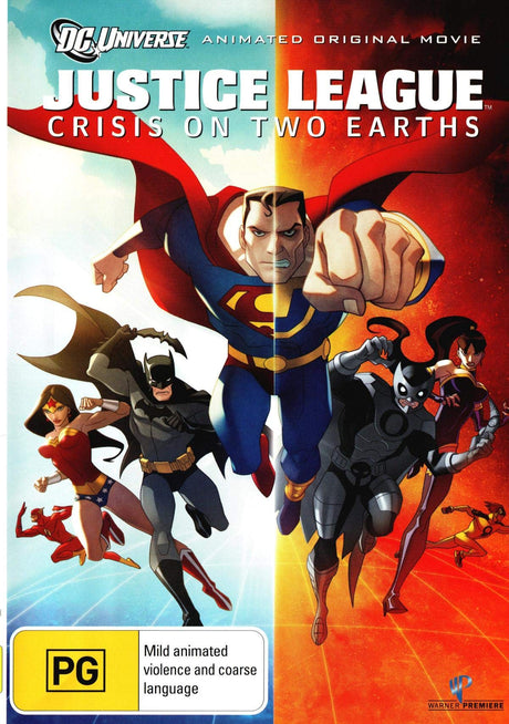 Justice League Crisis On Two Earths DVD