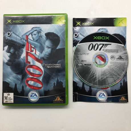 James Bond 007 Everything or Nothing Xbox Original Game + Manual PAL