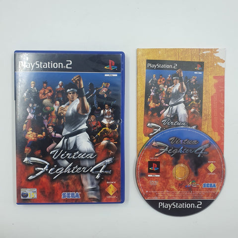 Virtua Fighter 4 PS2 Playstation 2 Game + Manual PAL 05A4