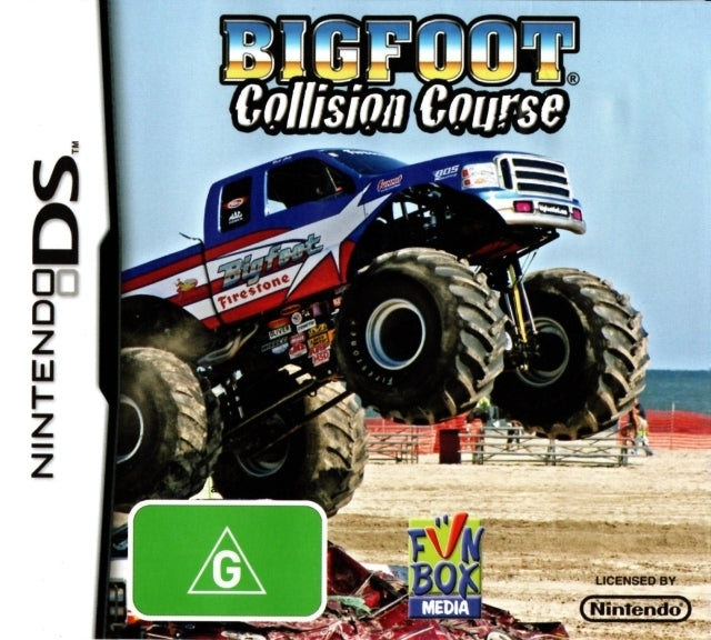 Bigfoot: Collision Course Nintendo DS NDS Game PAL