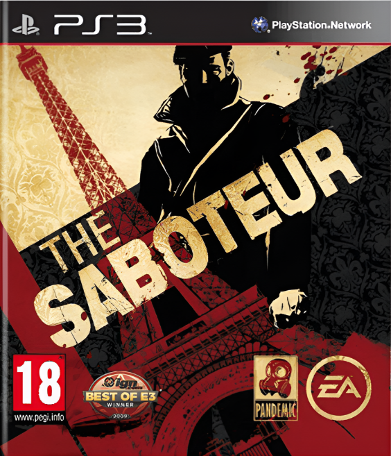The Saboteur Playstation 3 PS3 Game PAL