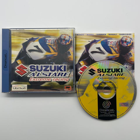 Suzuki Alstare Extreme Racing Sega Dreamcast Game + Manual PAL 05A4