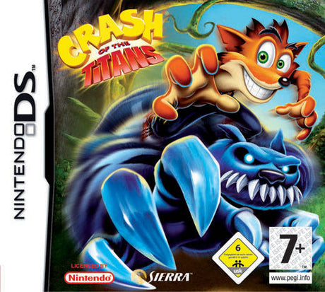 Crash of the Titans Nintendo DS NDS Game PAL