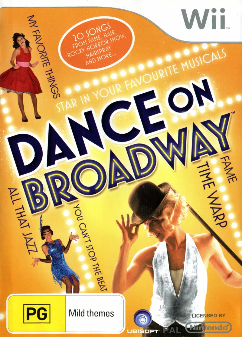 Dance on Broadway Nintendo Wii Game PAL Nintendo Wii Game