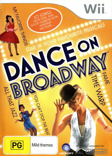 Dance on Broadway Nintendo Wii Game PAL Nintendo Wii Game