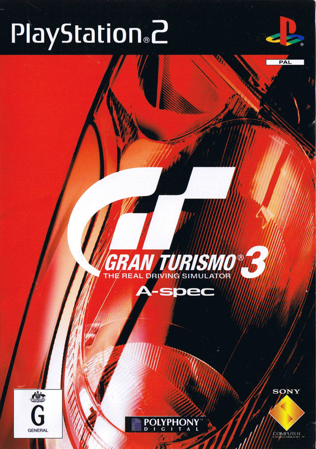 Gran Turismo 3: A-Spec Playstation 2 PS2 Game PAL