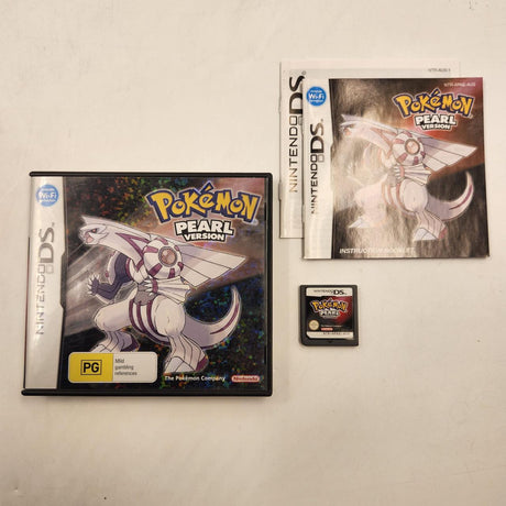 Pokémon Pearl Version Nintendo DS Game + Manual