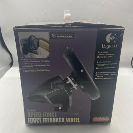 Nintendo Gamecube Logitech Speed Force Feedback Wheel Controller PAL-Trippy Trades