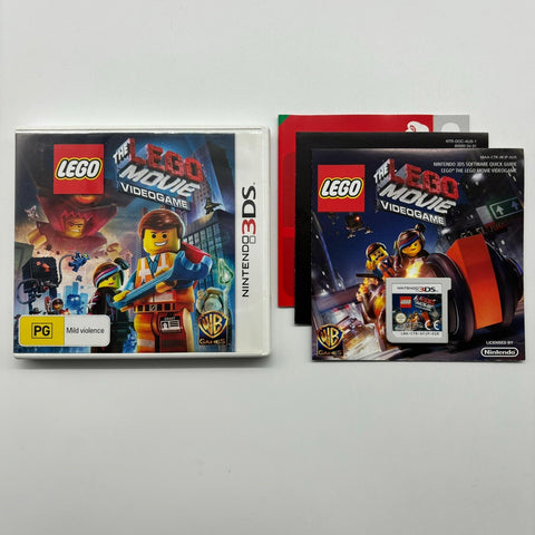 The Lego Movie Video game Nintendo 3DS Game + Manual PAL 05A4