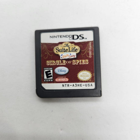 The Suite Life Circle of Spies Zack & Cody Nintendo DS Game Cartridge