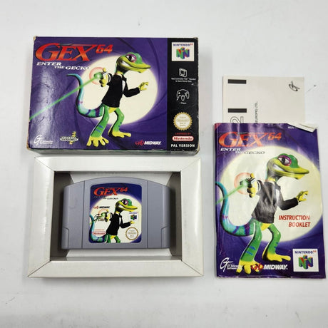 Gex Enter The Gecko 64 Nintendo 64 N64 Game Boxed Complete PAL
