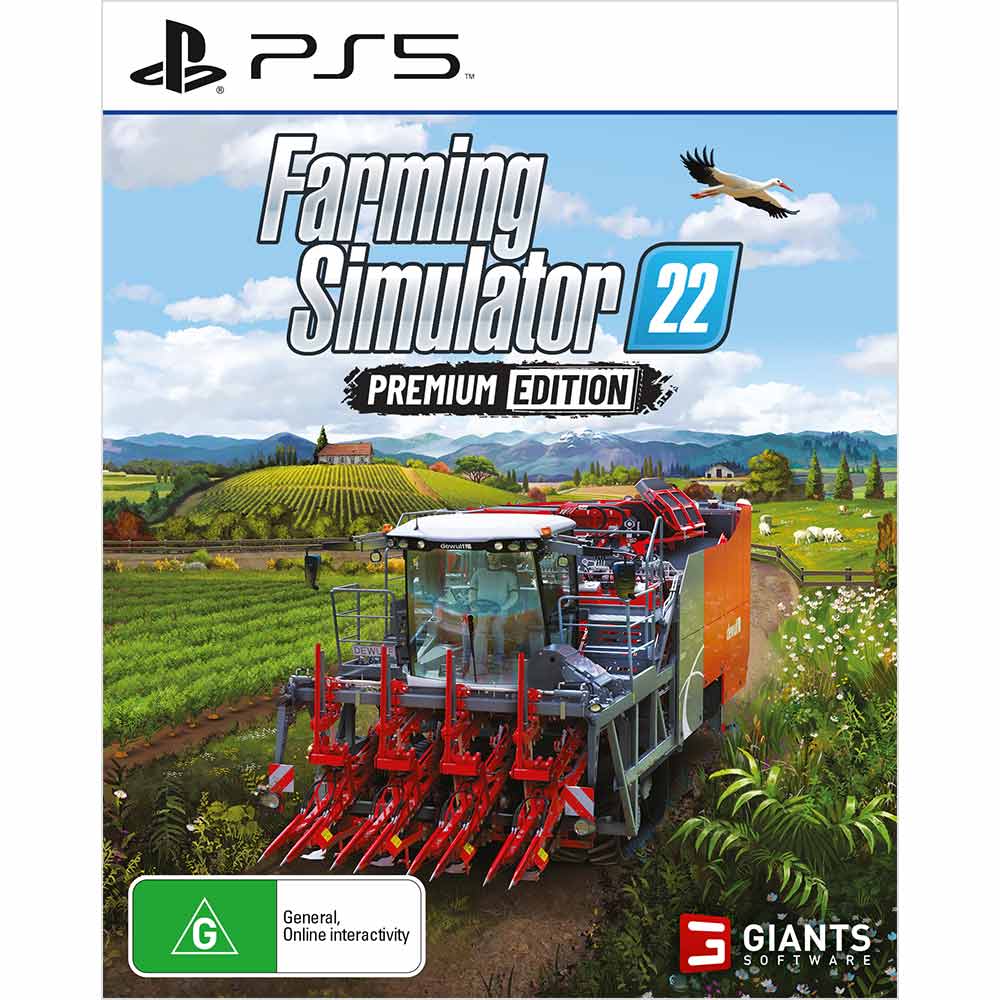 Farming Simulator 22 Premium Edition Playstation 5 PS5 Game