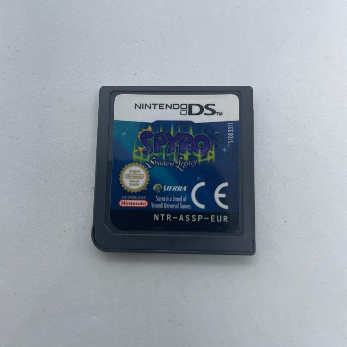 Spyro Shadow Legacy Nintendo DS Game Cartridge