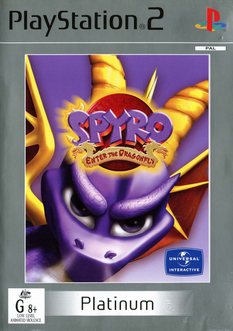 Spyro: Enter the Dragonfly Playstation 2 PS2 Game PAL