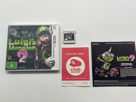 Luigi's Mansion 2 Nintendo 3DS Game + Manual PAL