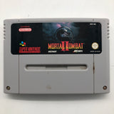 Mortal Kombat II 2 Super Nintendo SNES Game Cartridge PAL