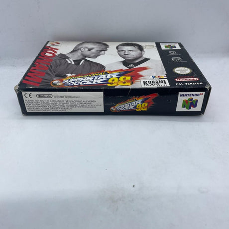 International Superstar Soccer 98 Nintendo 64 N64 Game Boxed Complete PAL
