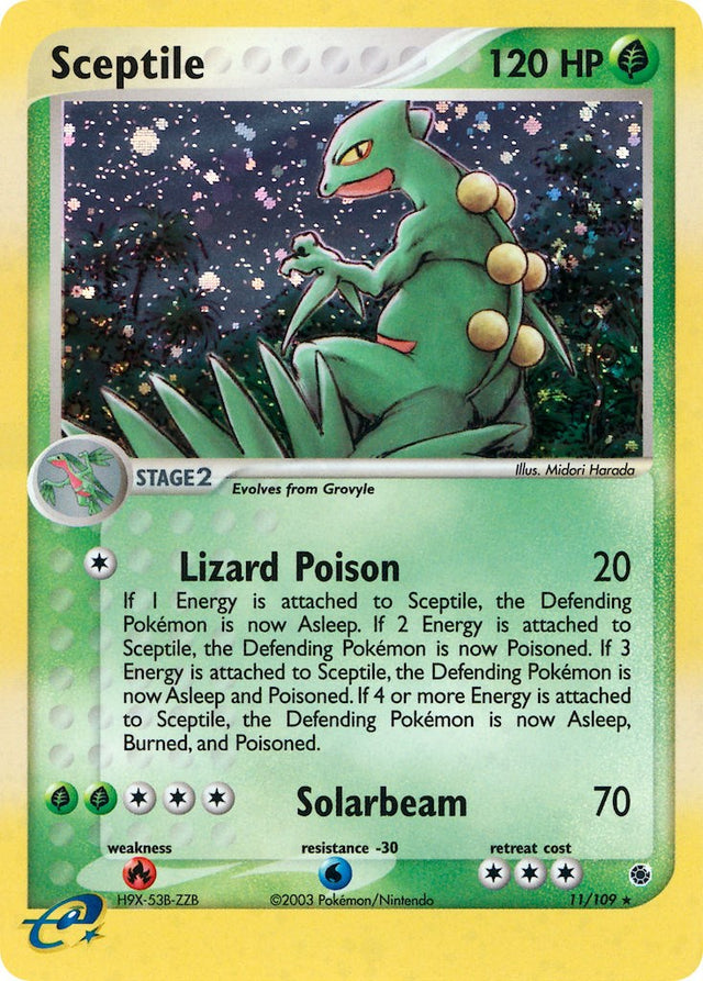 Sceptile - 11/109 [RS - 11/109]