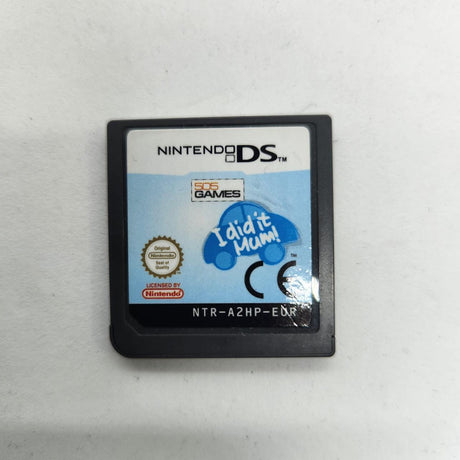 I Did It Mum! Nintendo DS Game Cartridge