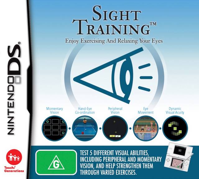 sight training Nintendo DS NDS Game PAL