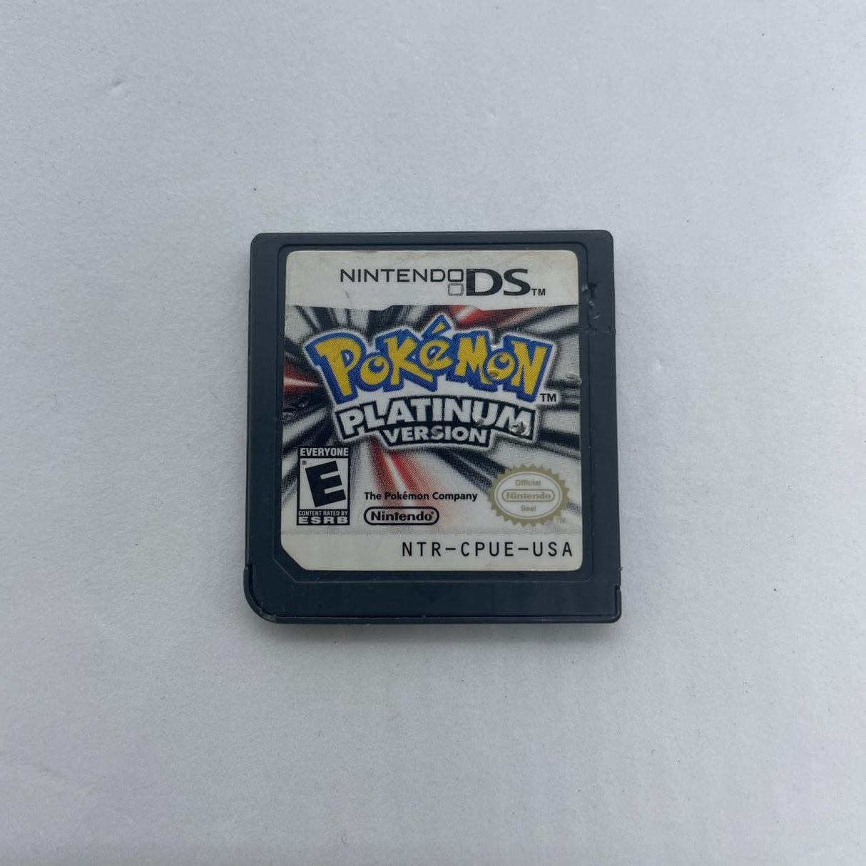 Pokémon Platinum Version Nintendo DS Game Cartridge