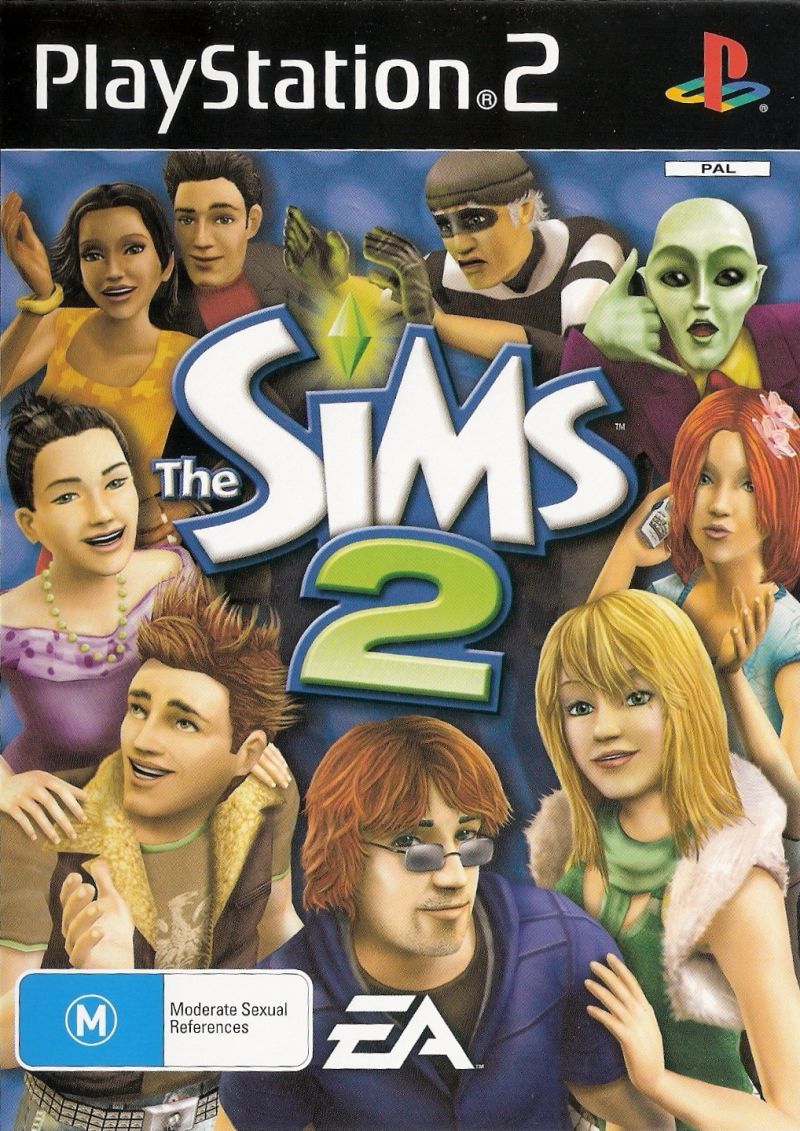 The Sims 2 Playstation 2 PS2 Game PAL