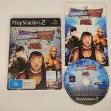 WWE Smackdown Vs Raw 2008 Steelbook PS2 Playstation 2 Game + Manual PAL