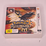 Pokemon Ultra Sun Fan Edition With Steelbook Edition Nintendo 3DS Game + Manual PAL