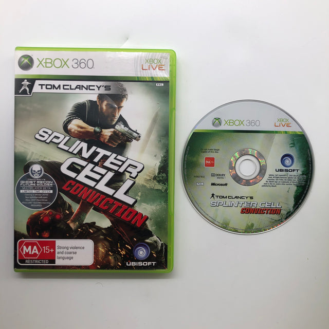 Tom Clancys Splinter Cell Conviction Xbox 360 Game PAL